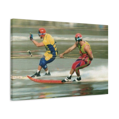The Bird Water Skiing Canvas Wall Art