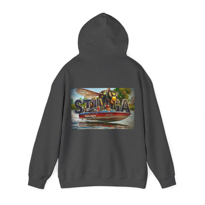 Copy of Copy of The Tribute Range - STINGA Australian Water Ski Racing Hoodie. Bad Lad Oz has paid homage to the iconic STINGA with our Tribute Collection