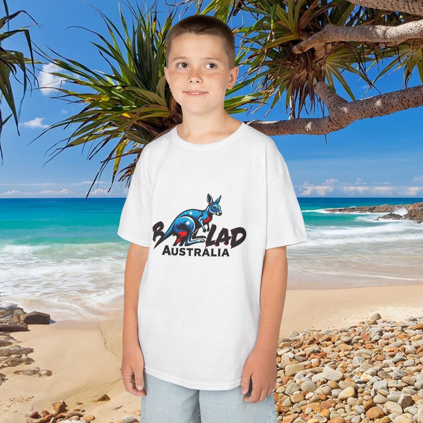 Bad Lad Australia Ski Tshirt