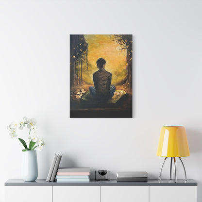 Hand Painted Canvas Wall Art Print - Serenity