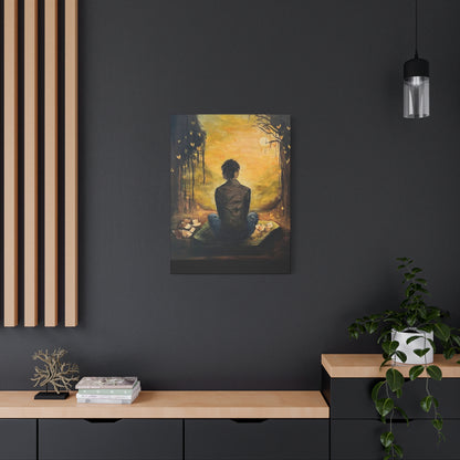 Hand Painted Canvas Wall Art Print - Serenity