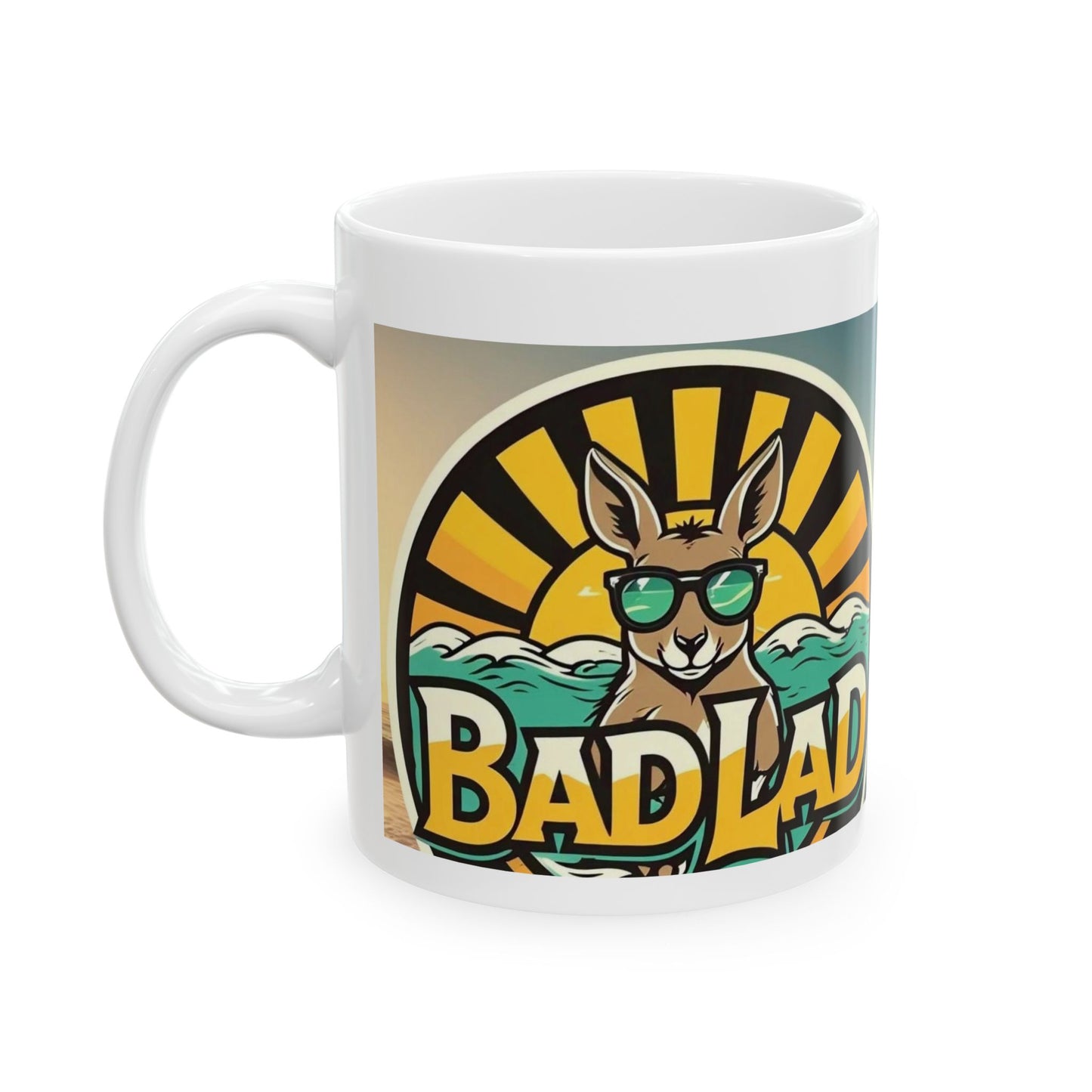Bad Lad Oz Summer Vibes Ceramic Mug