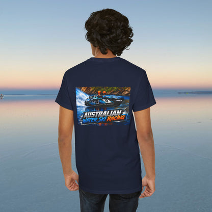 TR Australian Water Ski Racing Tribute Tee featuring the Champion Team