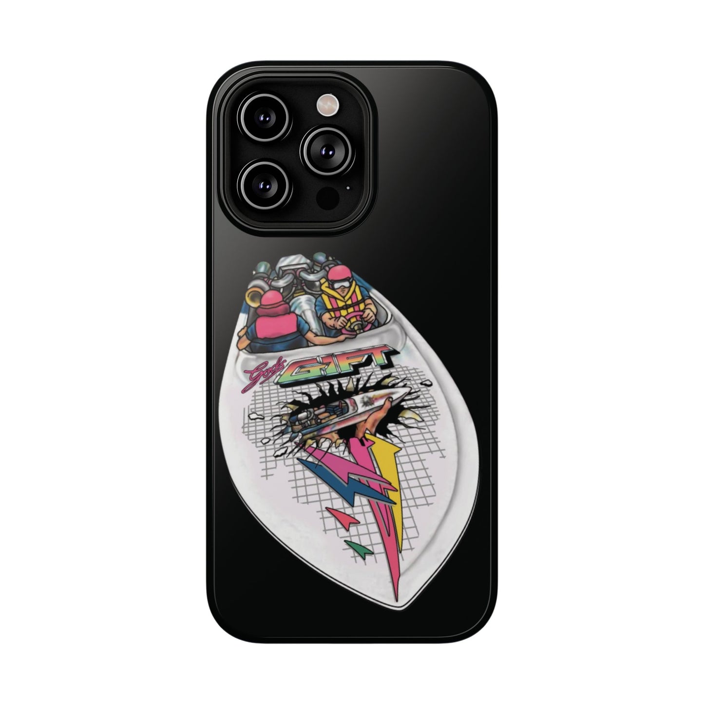 Australian Water Ski Racing Impact Resistant Gods Gift Tribute Phone Cover