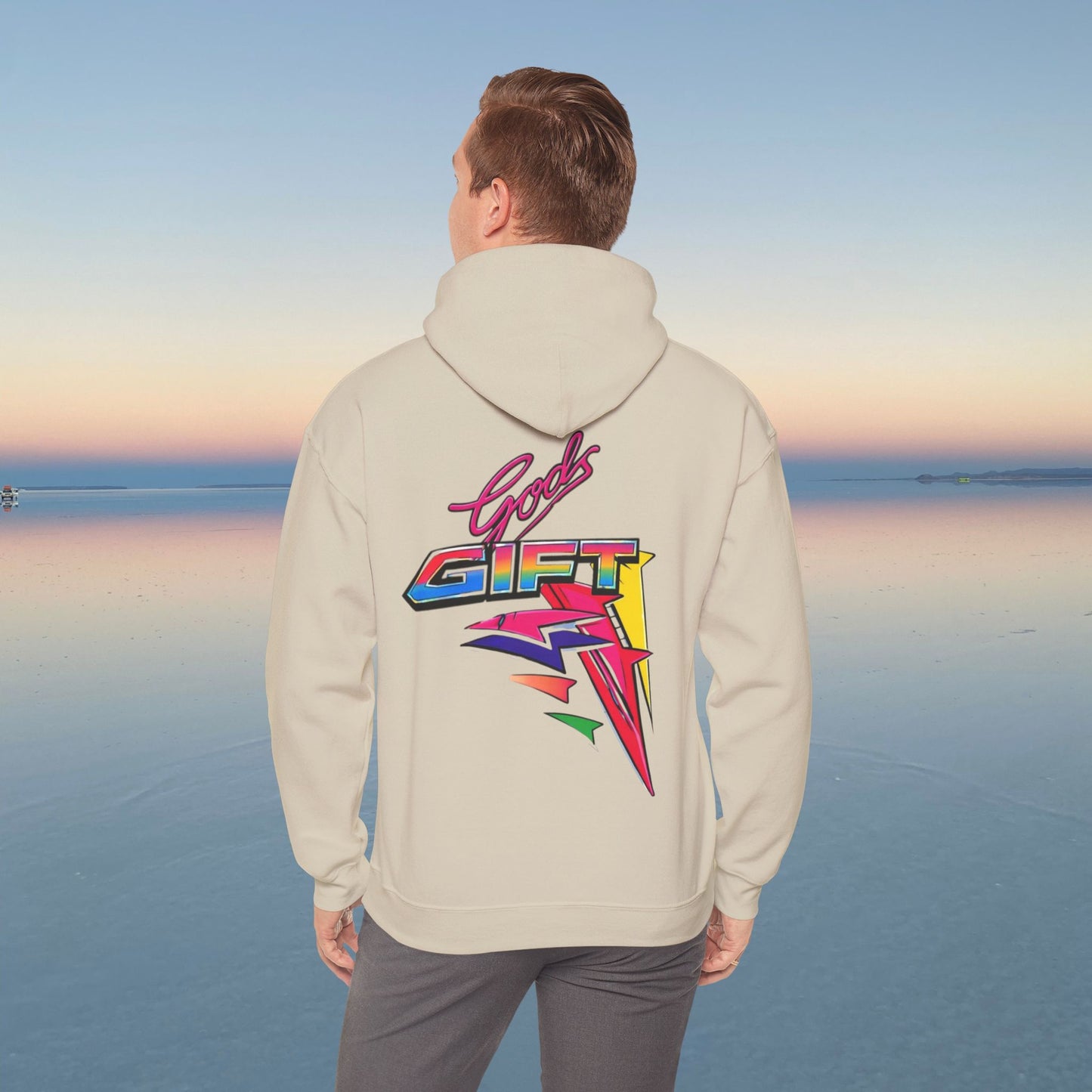 Gods Gift Water Ski Racing Hoodie | Powerboat Twin Turbo Retro Waterski Legend
