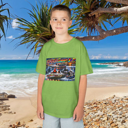 Gods Gift Kids Tribute Tshirt design is colourful and bright with some old school cool from Bad Lad Oz  A great unisex idea