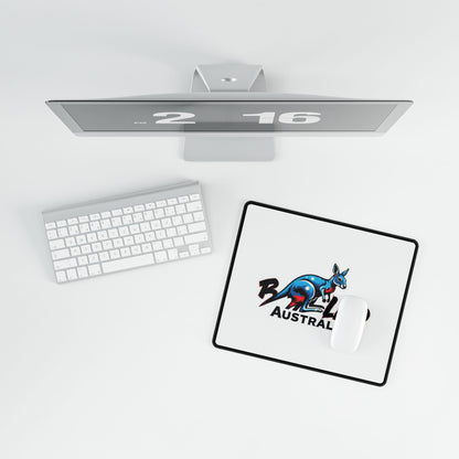 Bad Lad Australia Ski Racing Mouse Pad