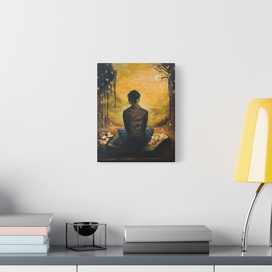 Hand Painted Canvas Wall Art Print - Serenity