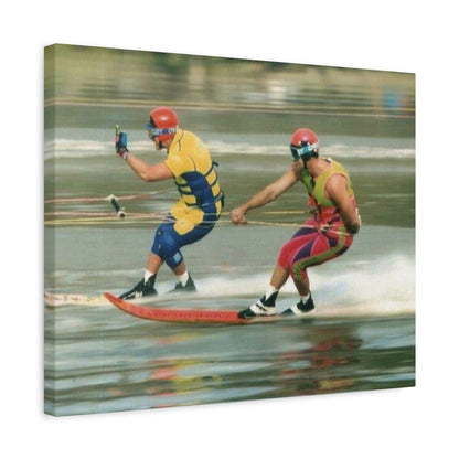 The Bird Water Skiing Canvas Wall Art