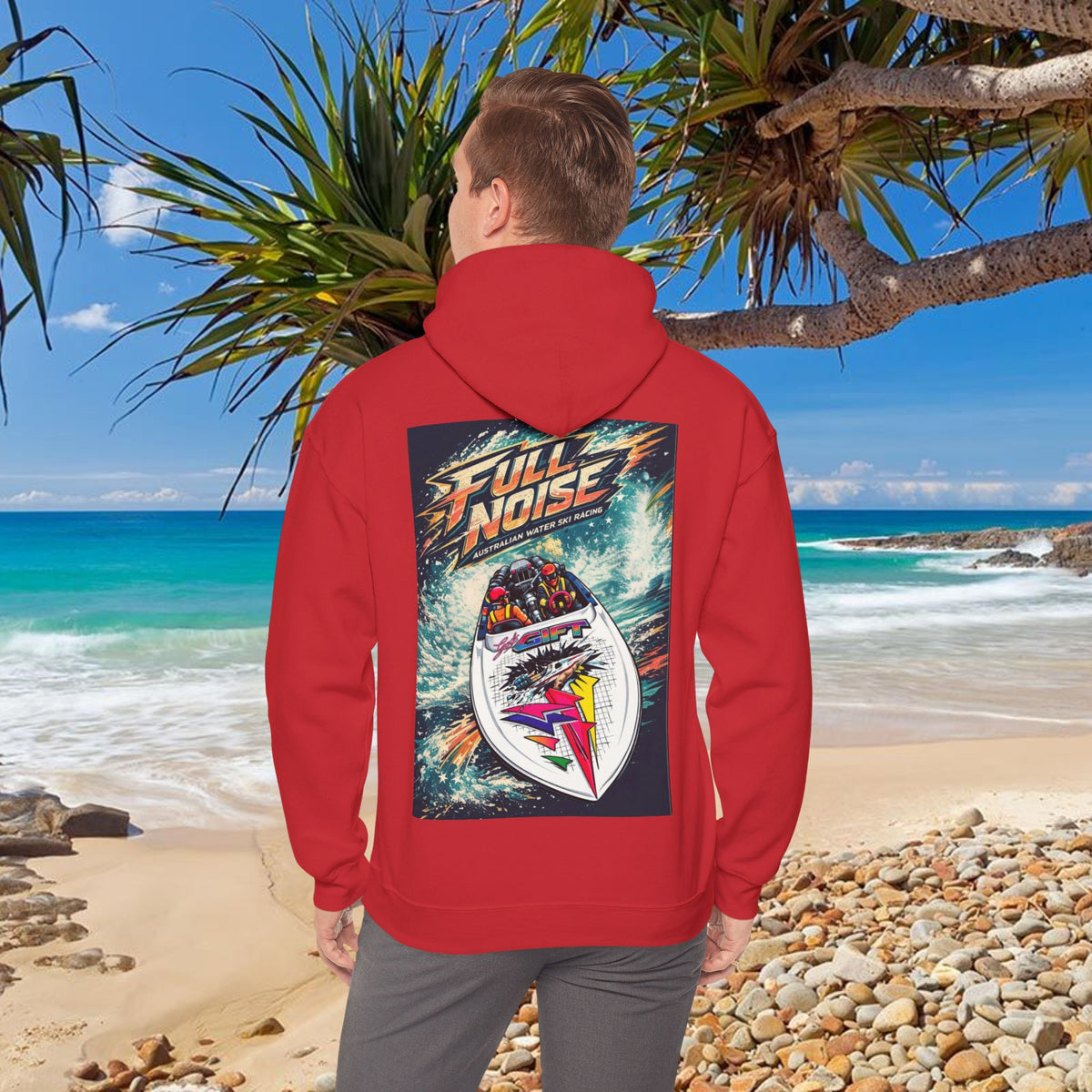 Gods Gift Water Ski Racing Hoodie | Powerboat Twin Turbo Retro Waterski Legend