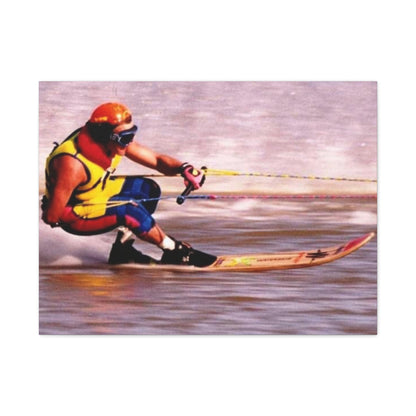 Australian Water Skiing Canvas Wall Art - Down Low