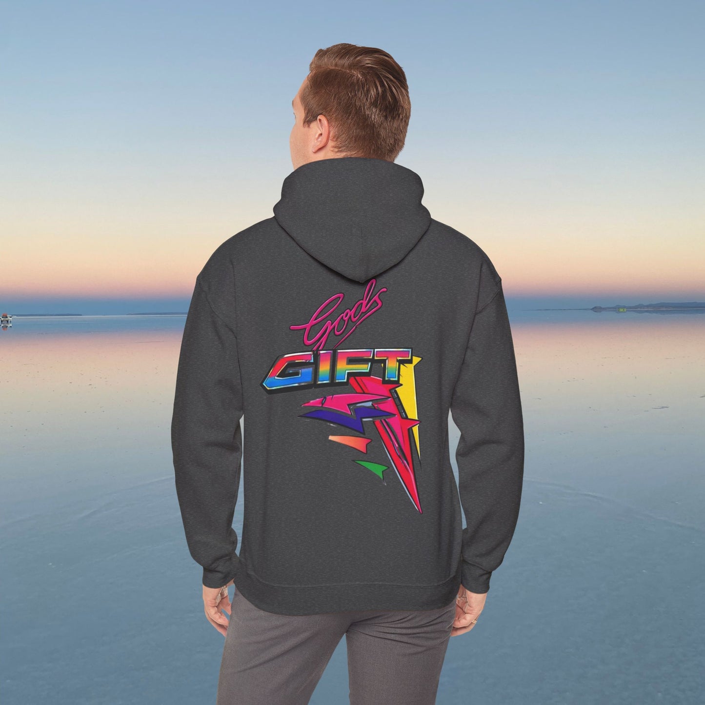 Gods Gift Water Ski Racing Hoodie | Powerboat Twin Turbo Retro Waterski Legend