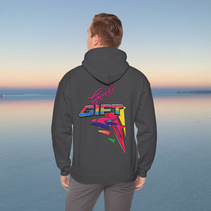 Gods Gift Water Ski Racing Hoodie | Powerboat Twin Turbo Retro Waterski Legend