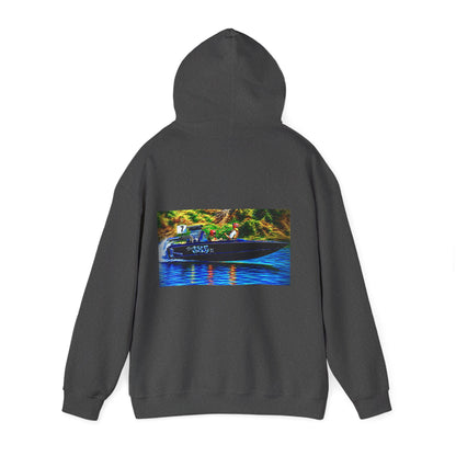 The Tribute Range - THE AXE -  Australian Water Ski Racing Hoodie. Bad Lad Oz has paid homage to the iconic THE AXE with our Tribute Collection