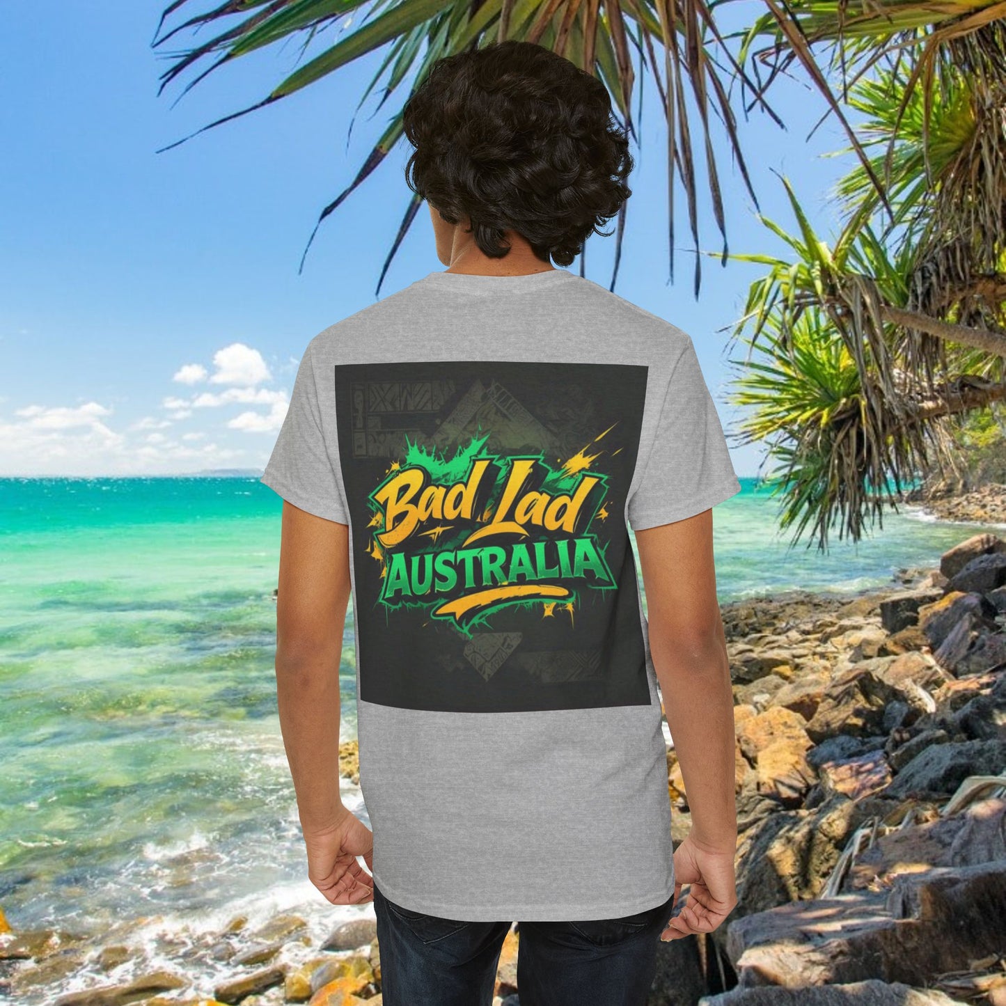 Bad Lad Oz Graffitti Reverse Tee