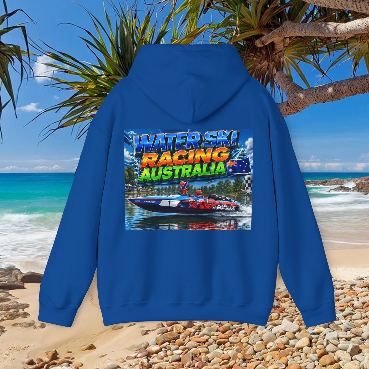 MERC FORCE Bad Lad Oz Ski Racing Australia Tribute Hoodie.