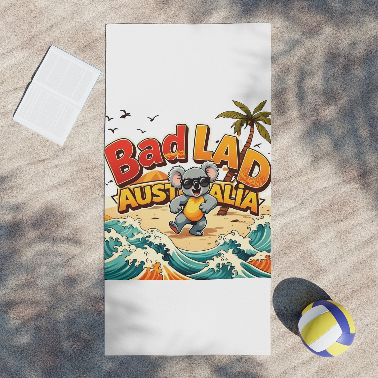 Bad Lad Koala Fun Beach Towel