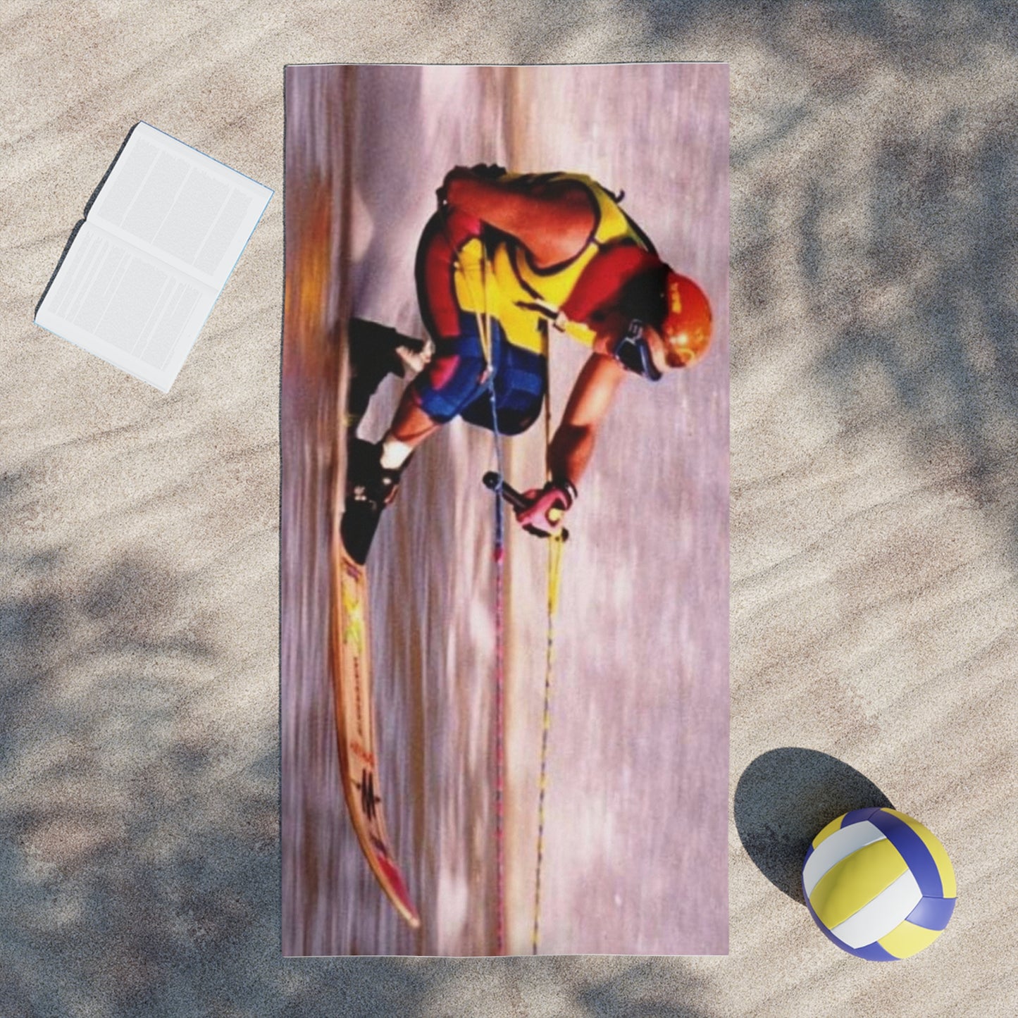 Water Ski Beach Towel - Down Low Australian Water Ski Racing