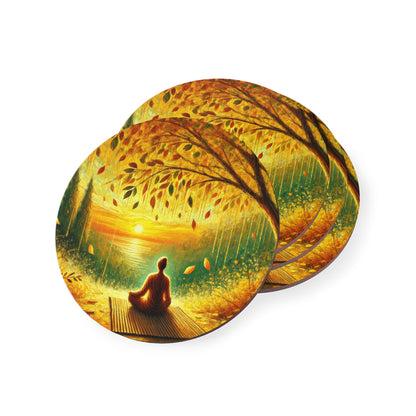 The Relaxation Range - Meditation Drink Coasters