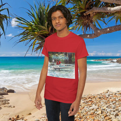 ISLAND 🏝️ COOLER Australian Water Ski Racing Tribute Range T-shirt Celebrates the Original Kings of the Murray