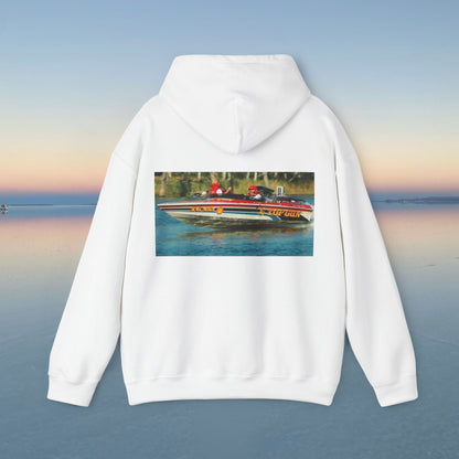 The Tribute Range - featuring the Iconic Top Gun. This Bad Lad Oz  Australian Water Ski Racing Hoodie, will keep you toasty warm.  sweatshirt