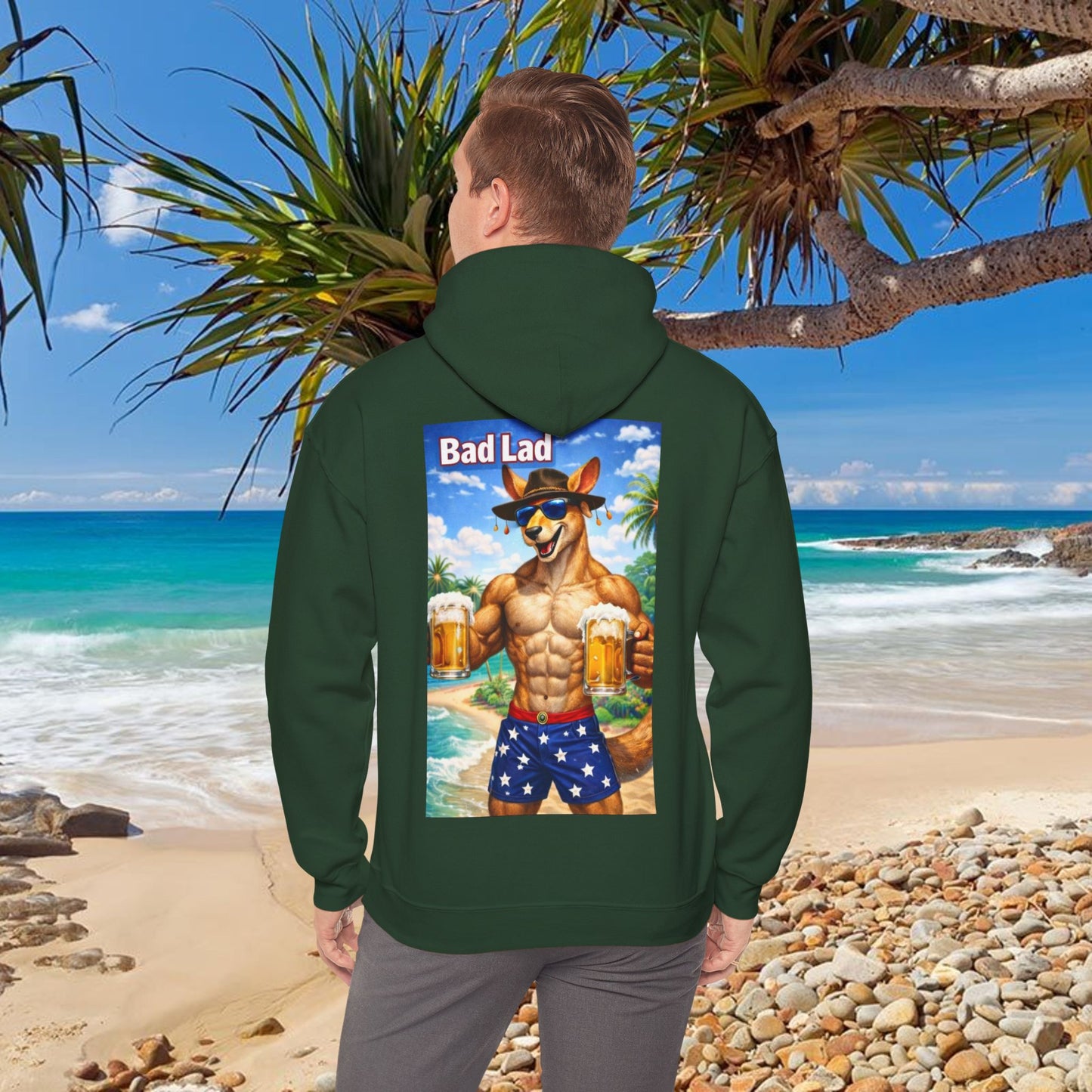 Bad Lad Oz Action Roo Collection Hoodie