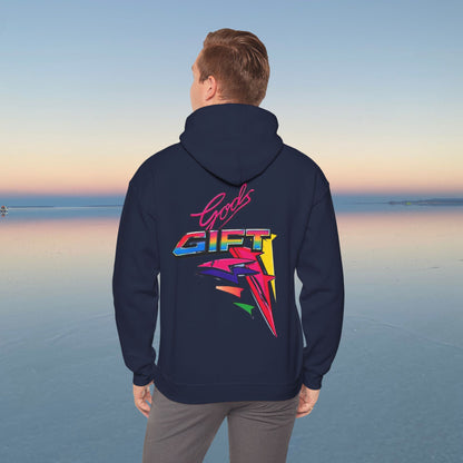 Gods Gift Water Ski Racing Hoodie | Powerboat Twin Turbo Retro Waterski Legend