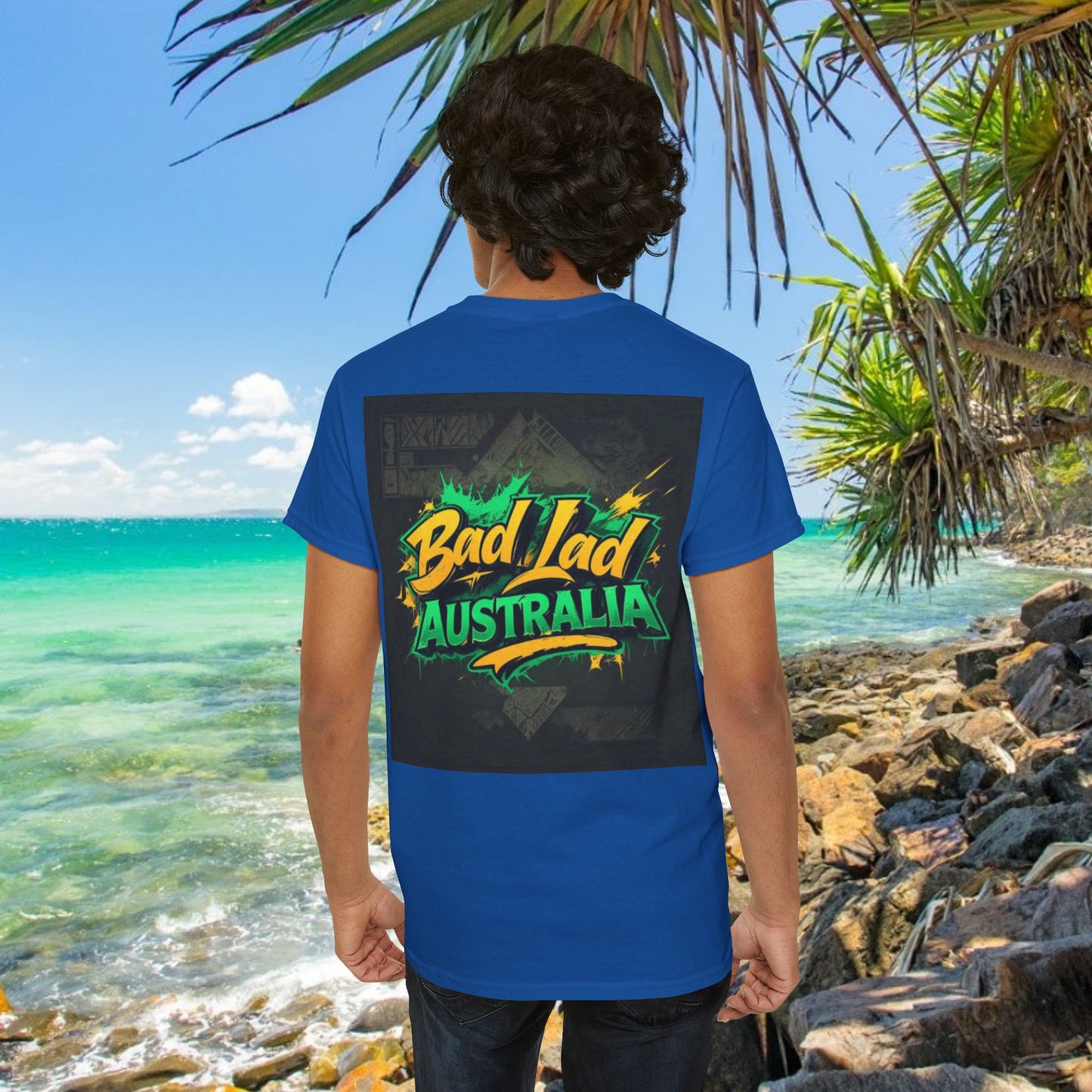 Bad Lad Oz Graffitti Reverse Tee