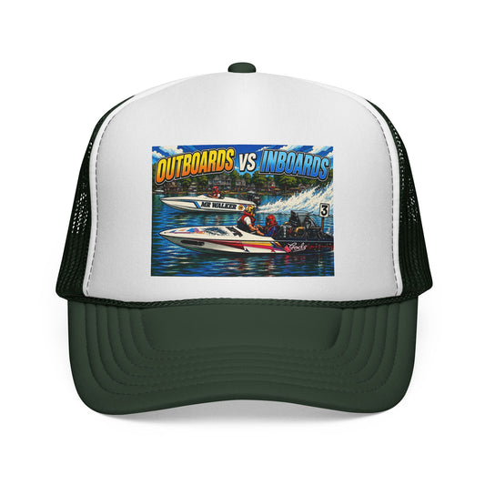 The Iconic GODS GIFT vs Mr WALKER Bad Lad Oz Water Ski Racing Tribute Trucker Cap