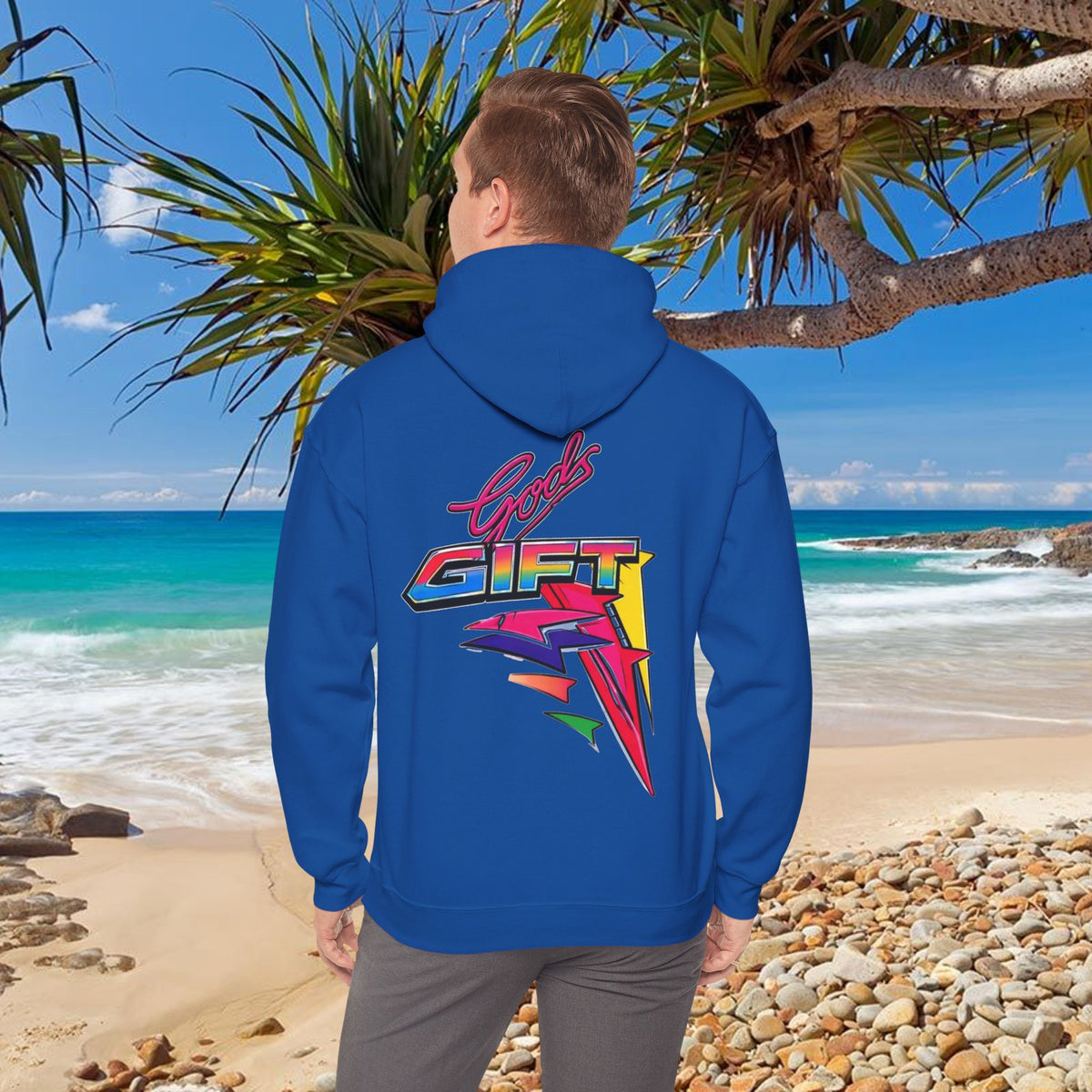 Gods Gift Water Ski Racing Hoodie | Powerboat Twin Turbo Retro Waterski Legend