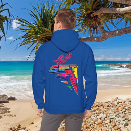 Gods Gift Water Ski Racing Hoodie | Powerboat Twin Turbo Retro Waterski Legend