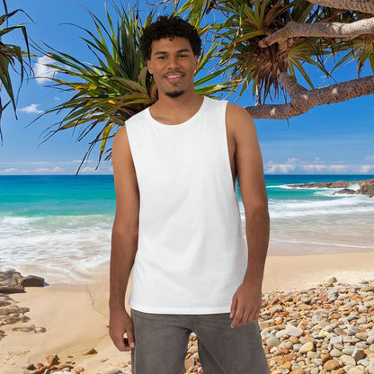 Water Ski Racing Gods Gift Tribute Tank Top Reverse Print