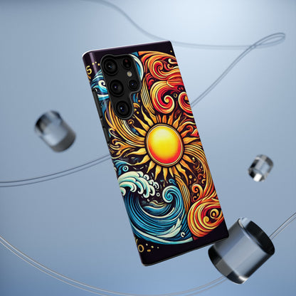 Bad Lad Oz Wave Fire Impact-Resistant Phone Case