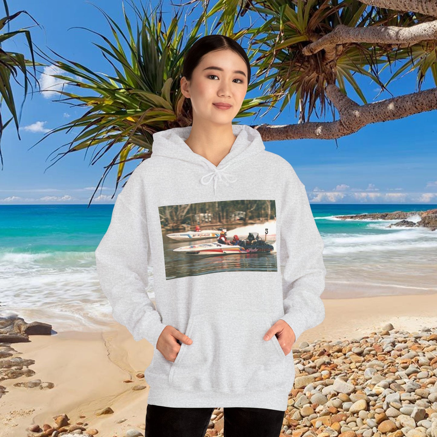 Gods Gift v Mr Walker Ski Racing Hoodie