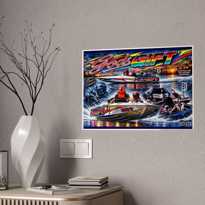 Gods Gift High-Gloss Tribute Poster - Bad Lad Exclusive