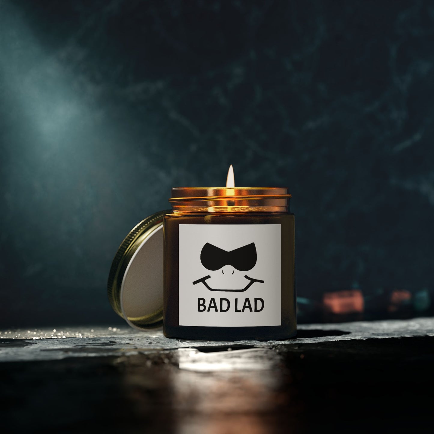 Bad Lad Smiley Scented Candles
