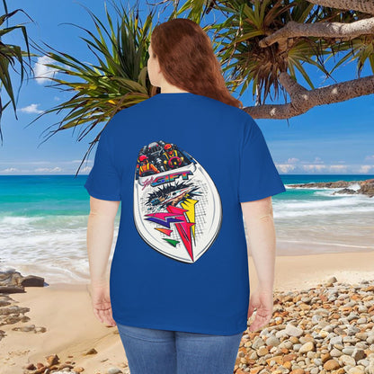 LIMITTED ADDITION Gods Gift Front & Back Waterski Racing Tribute Tee | Twin Turbo Old School Aussie Champion Game Changer