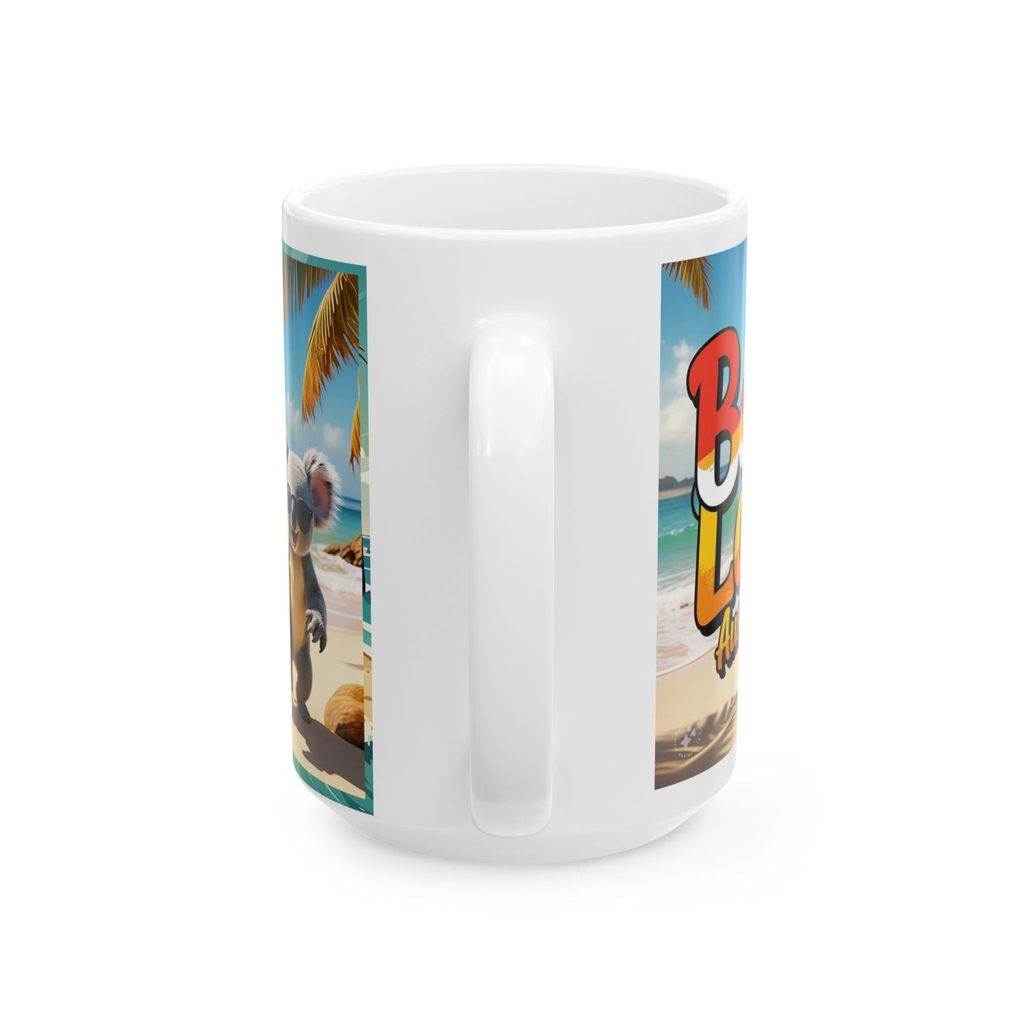 Bad Lad Australian Pride Koala Mug