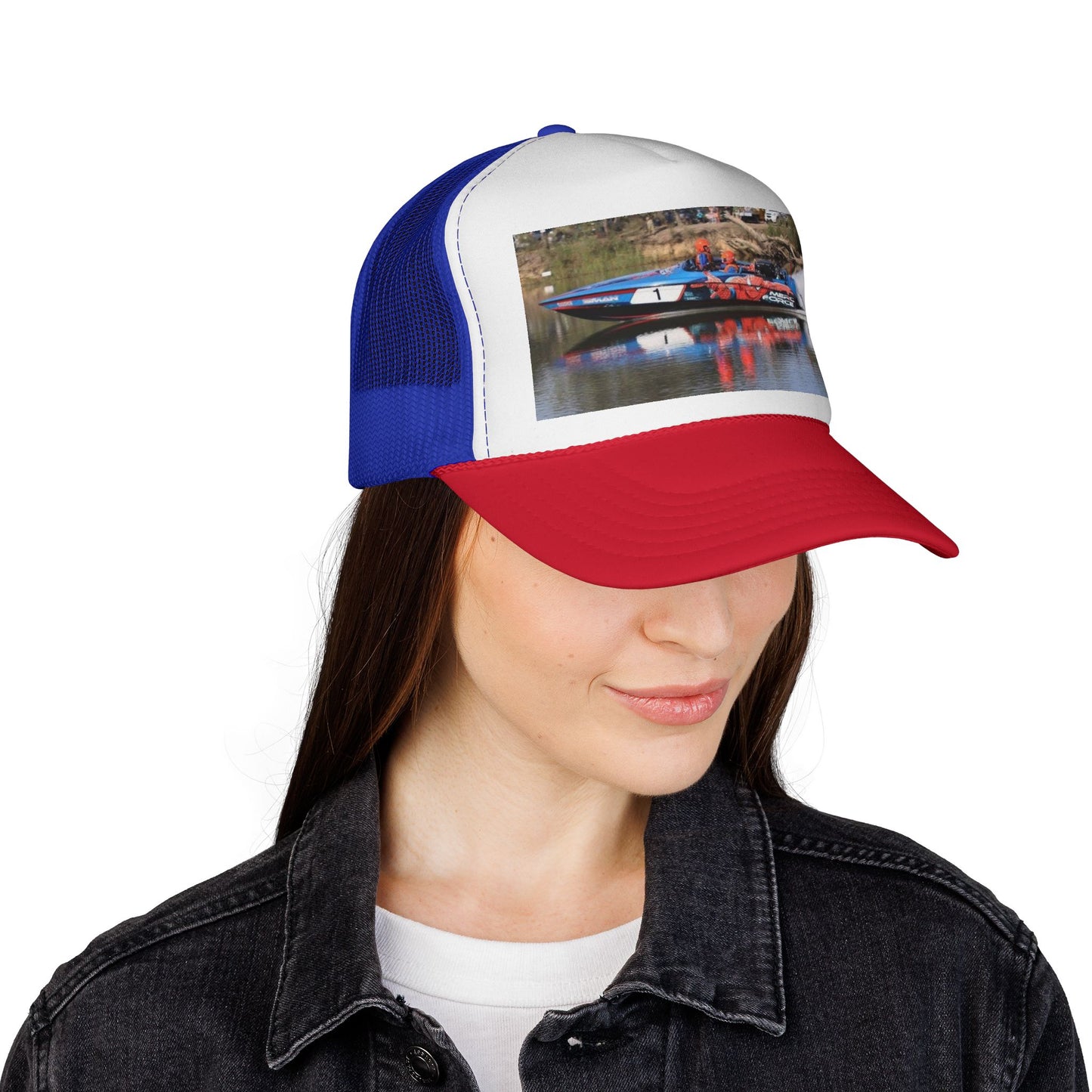 🇦🇺 Australian Water Ski Racing tribute with this cool 😎 Trucker Cap - MERC FORCE. Bad Lad Oz is paying homage to the speed demon itself in this Collection