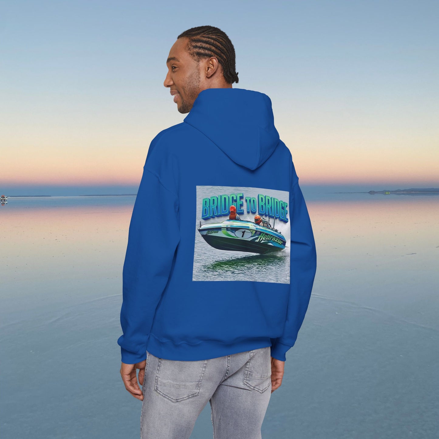 HELLRAZOR Bad Lad Oz Ski Racing Tribute Hoodie Aussie