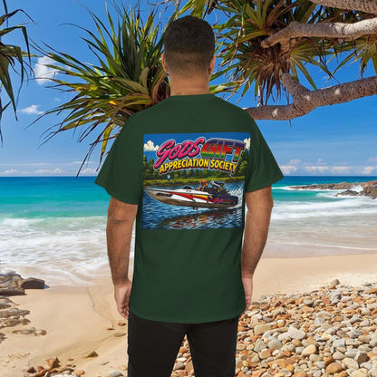Gods Gift Appreciation Society - Tribute Range Australian Water Ski Racing Tee