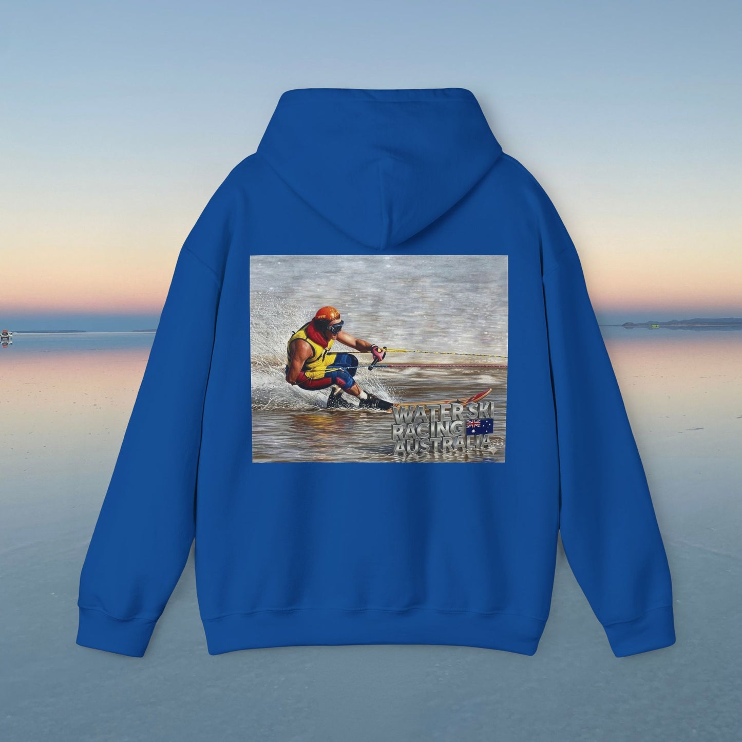 The Tribute Range - Down Low Australian Water Ski Racing Hoodie