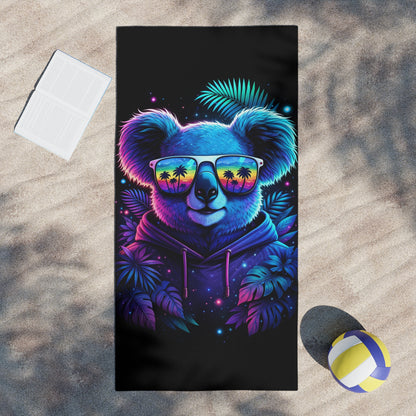 Bad Lad Terminator Koala Beach Towel