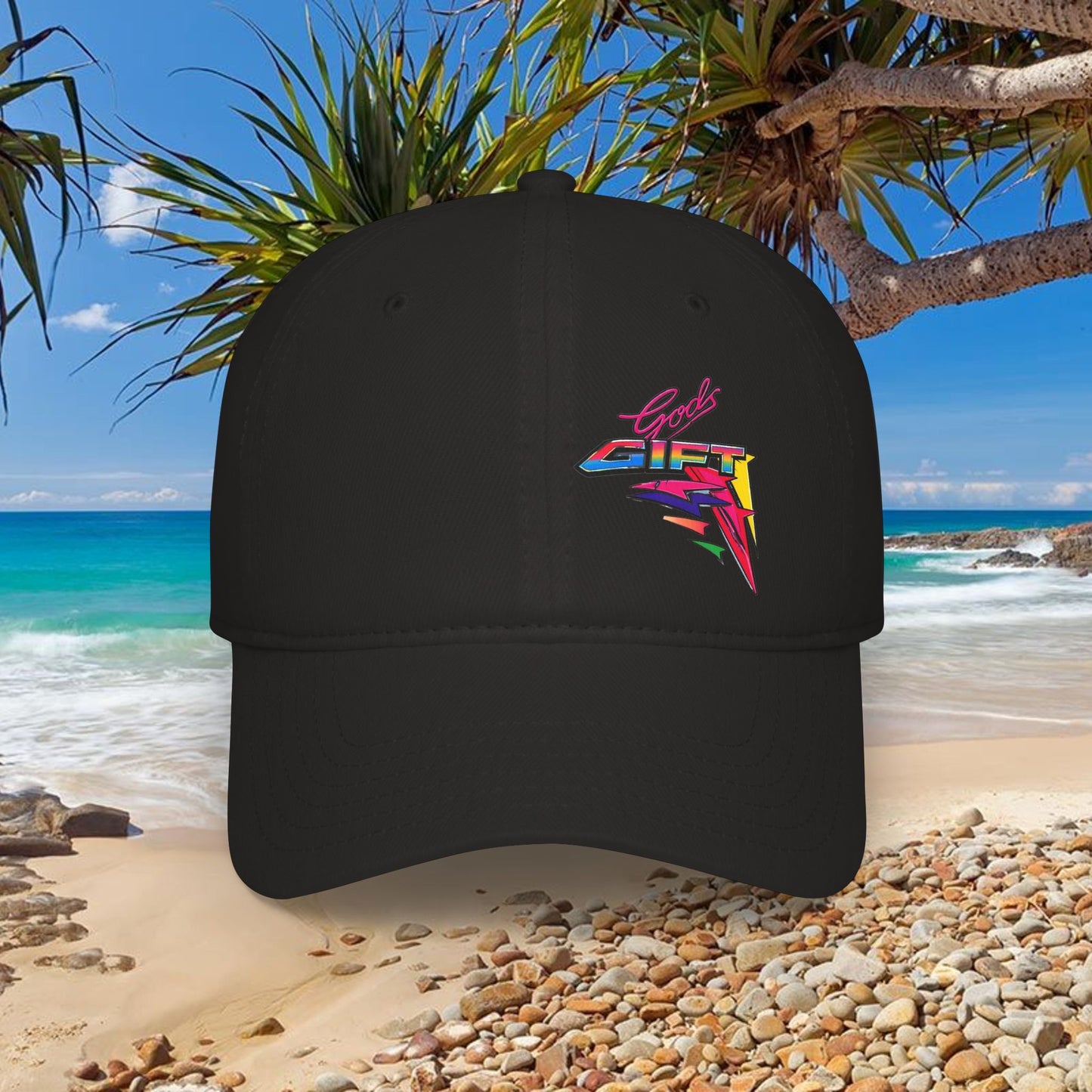 Water Ski Racing God’s Gift Tribute Cotton Cap