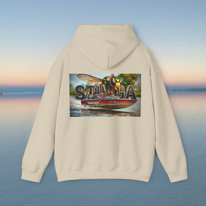 Copy of Copy of The Tribute Range - STINGA Australian Water Ski Racing Hoodie. Bad Lad Oz has paid homage to the iconic STINGA with our Tribute Collection
