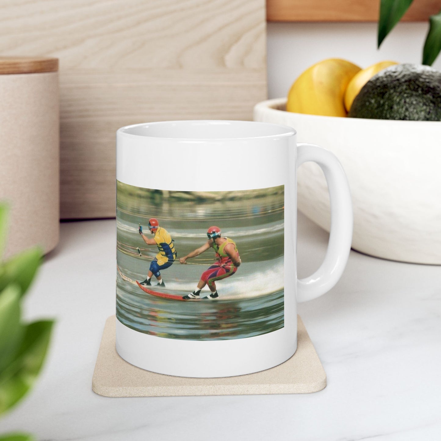 Bad Lad Oz Gods Gift vs Mr Walker Ski Racing Mug