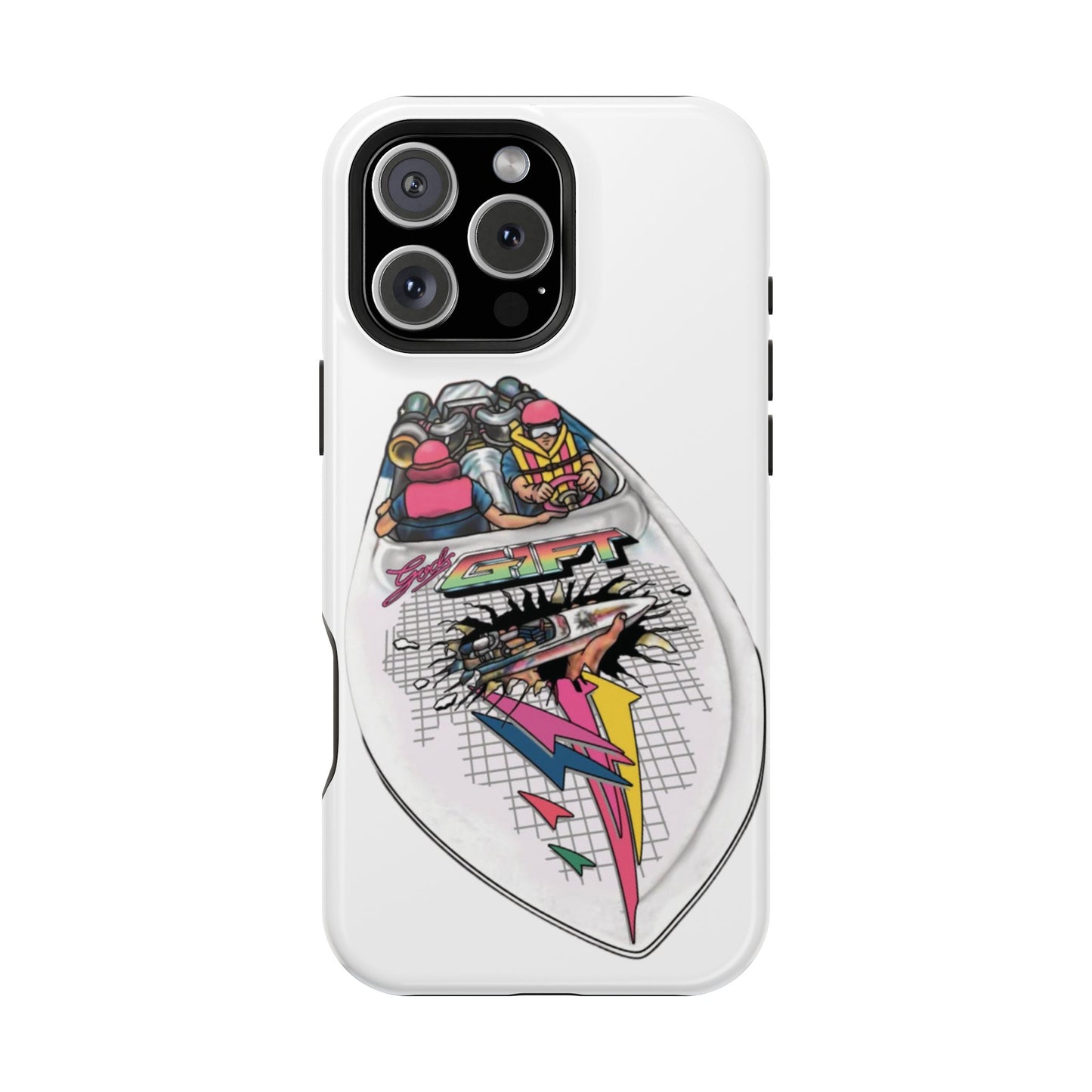 Australian Water Ski Racing Impact Resistant Gods Gift Tribute Phone Cover