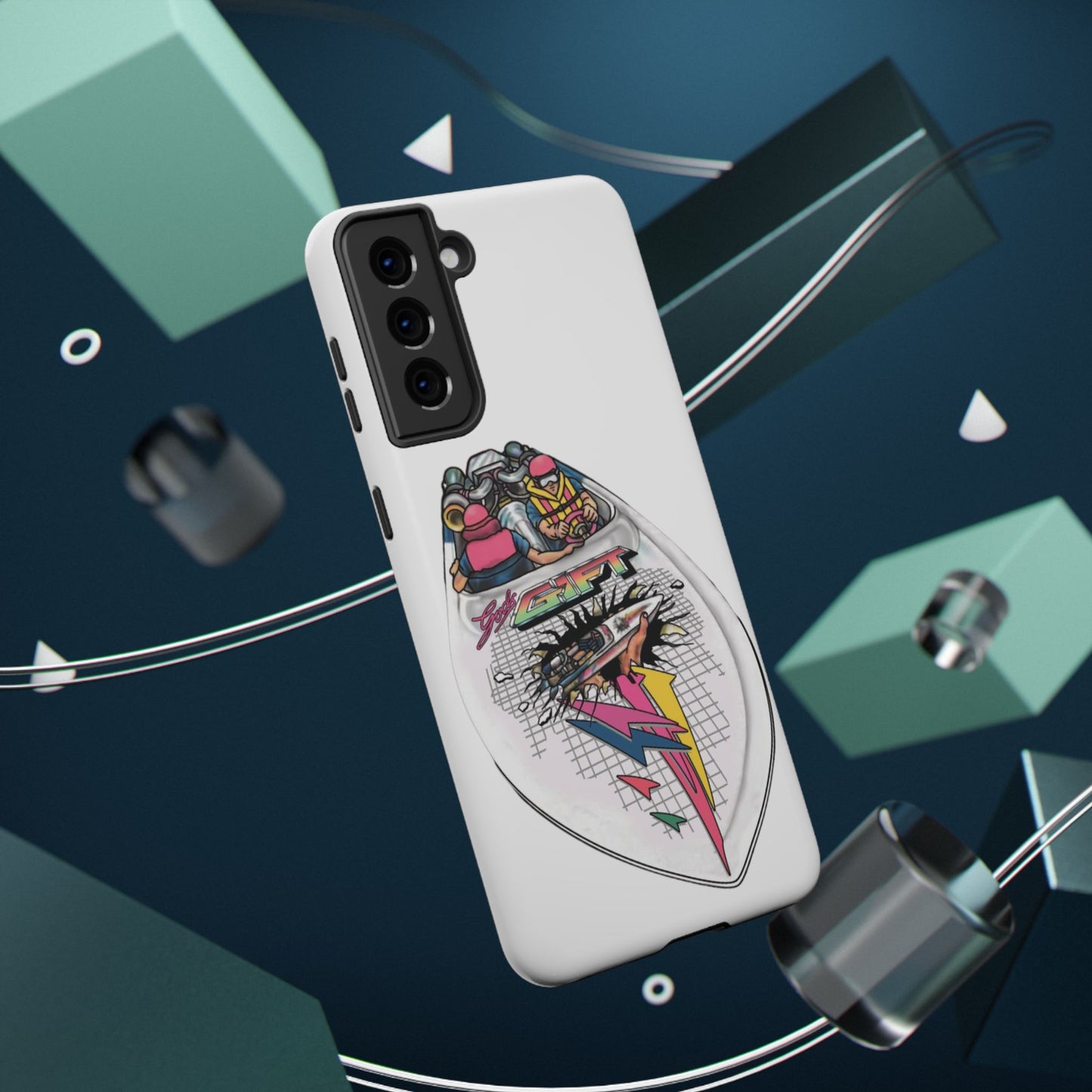 Australian Water Ski Racing Impact Resistant Gods Gift Tribute Phone Cover