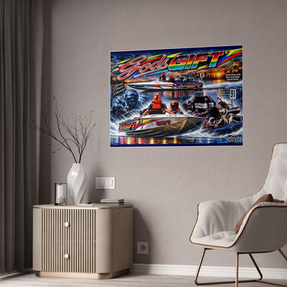 Gods Gift High-Gloss Tribute Poster - Bad Lad Exclusive
