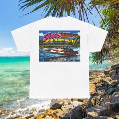 Gods Gift Appreciation Society - Tribute Range Australian Water Ski Racing Tee